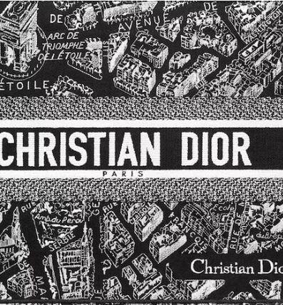 新作!即発!DIOR ブックトート ミディアムバッグ Plan de Paris